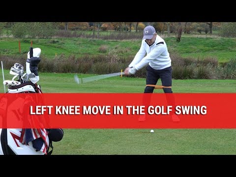 Left Knee Move In The Golf Swing – Golf Swing Tips – DWG
