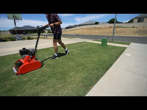 Golf Green Height on a Home Lawn? // 4mm on the TifTuf Couch (Bermuda)
