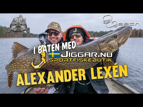 I Båten med Jiggar.nu – Gäddfiske med Alexander Lexén