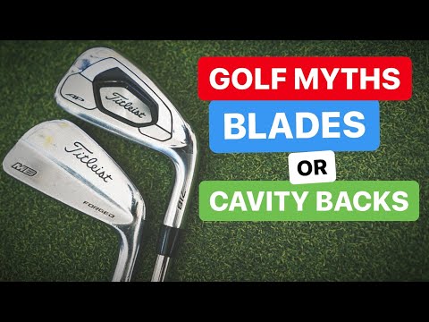 GOLF CLUB MYTHS – CAVITY OR BLADED IRONS WORKABLE TEST