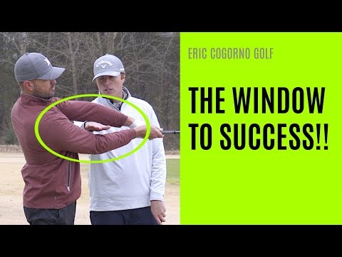 GOLF: Right Arm Move To Release The Club On Plane – The “Window” To Success