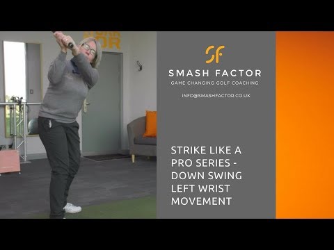 Learn this left wrist move to STRIKE GOLF BALLS like a golf professional