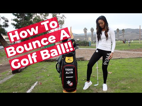 Basic Golf Tricks: How To Bounce A Golf Ball!!