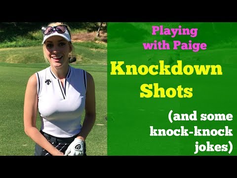 How to Hit a Knockdown Shot // Golf Tips with Paige Spiranac // Shadow Creek