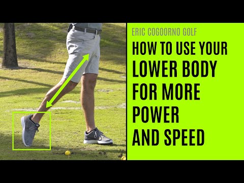 GOLF: How To Use Your Lower Body For More Power And Speed