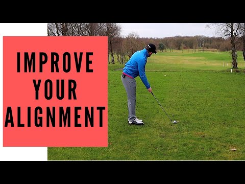 HOW TO ALIGN ON THE GOLF COURSE – Just Like Rory McIlroy, Tiger Woods, Jack Nicklaus