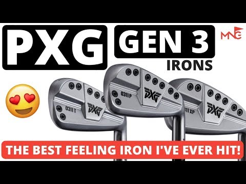 THE BEST IRON I’VE EVER HIT!? – PXG Gen3 Irons Review 0311T 0311P 0311XP