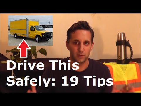 Driving A Moving Truck For The First Time | 19 Tips To Be Safe