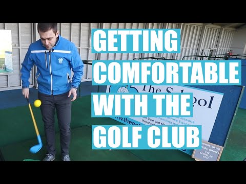 Getting Comfortable with the Golf Club | Junior Golf Coaching