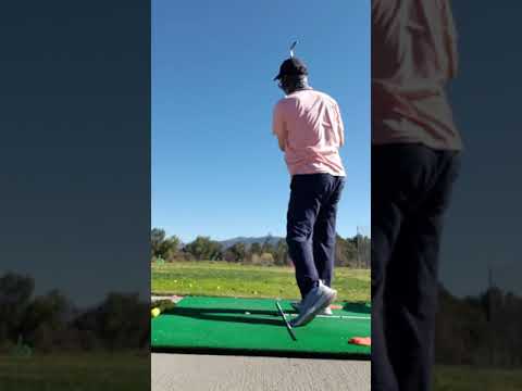 lefty golfer [30] 10일만의 스윙 (연습장)