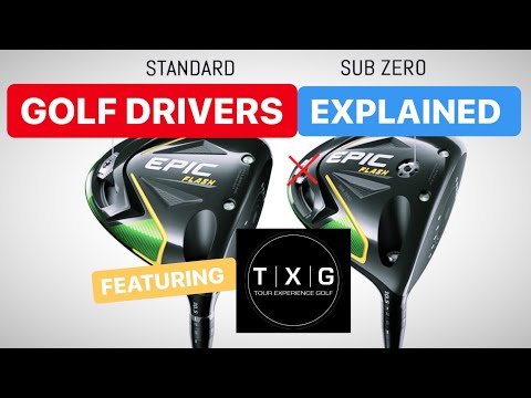 GOLF DRIVERS LOW SPIN DISTANCE DRIVERS