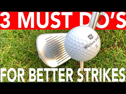 3 KEYS TO HIT BETTER IRONS – SIMPLE GOLF TIPS