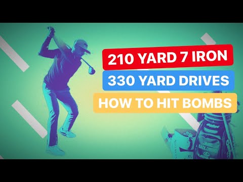 HOW TO HIT DRIVES OVER 300 YARDS GOLF SWING OR BODY TRAINING