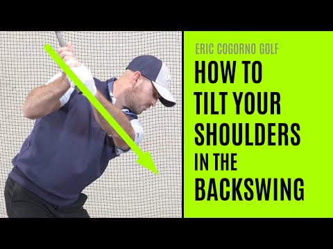 GOLF: How To Tilt The Shoulders In The Backswing