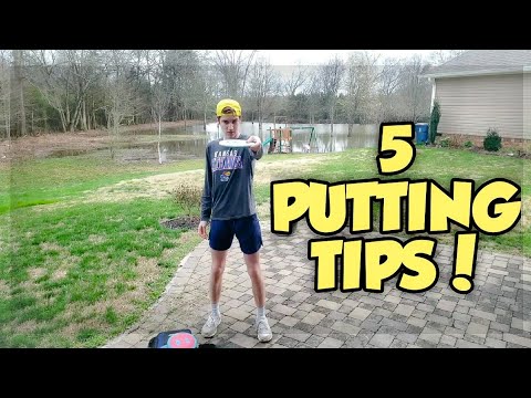 5 QUICK PUTTING TIPS! Disc Golf