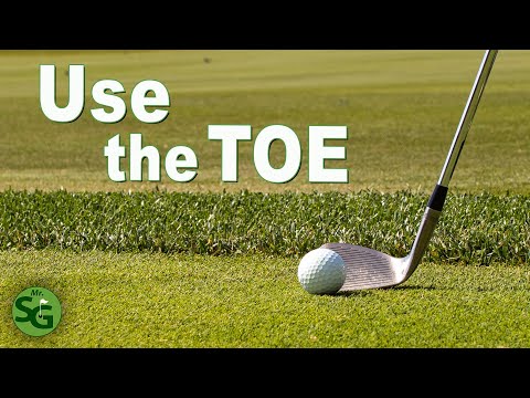 How to Hit a Chip Shot Using the Toe of the Club