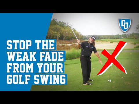 How To Stop The Weak Fade From Your Golf Swing – Great for Seniors!