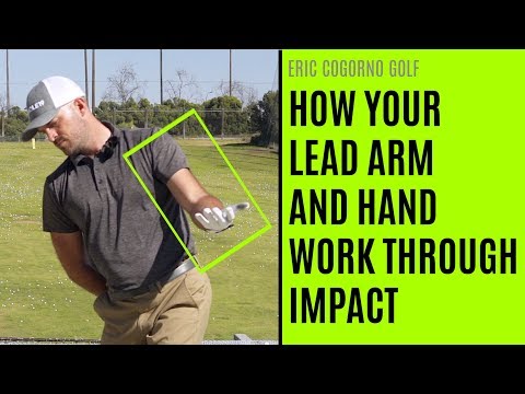 GOLF: How Your Lead Arm And Hand Work Through Impact