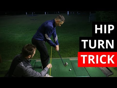 GREAT TRICK TO CLEAR YOUR HIPS IN THE GOLF SWING