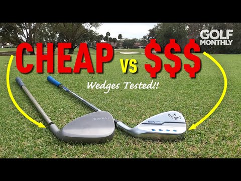 CHEAP v EXPENSIVE WEDGE TEST!!! Golf Monthly
