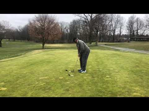Spring putting practice with Coach Dave