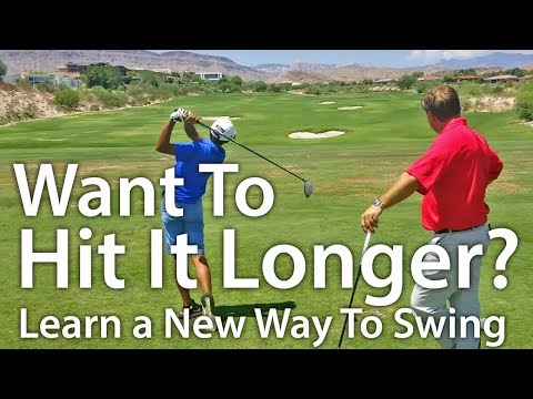 Want To Hit It Longer?  Learn A New Way To Swing
