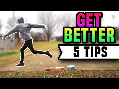GET BETTER… WITH 5 TIPS – disc golf