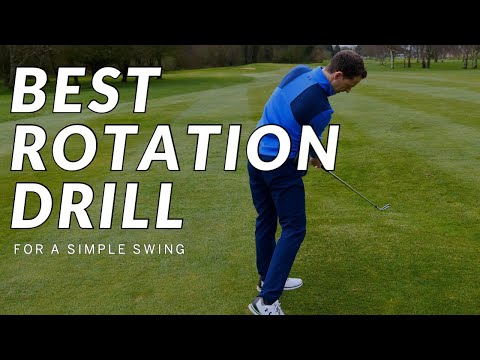 Best ROTATION DRILL for your Backswing and Downswing – It’s super SIMPLE!