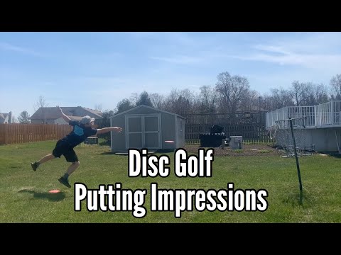 Disc Golf Putting Impressions