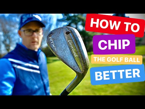 HOW TO CHIP THE GOLF BALL BETTER STRIKE IT PURE