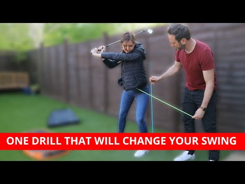 TEACHING MY WIFE ONE DRILL THAT WILL CHANGE HER SWING FOREVER