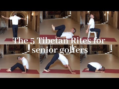 Easiest way for senior golfers to open up their breath and improve blood circulation