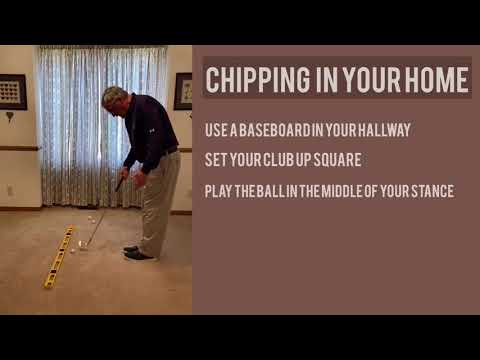 City of Wichita – Golf Tips – Chipping in Your Hallway