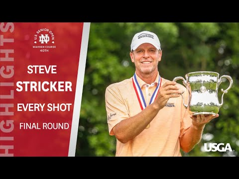 2019 U.S. Senior Open: Every Shot of Steve Stricker’s Final Round