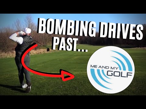 JAMES ROBINSON BOMBING DRIVES PAST “ME & MY GOLF”!