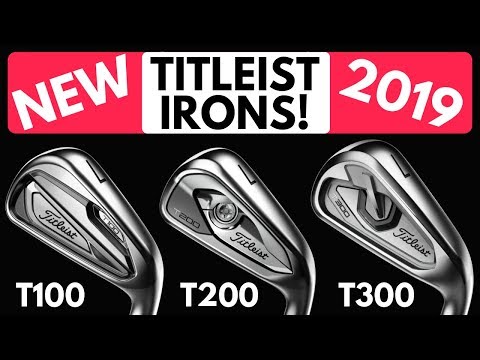 New Titleist T100 v T200 v T300 Iron Comparison