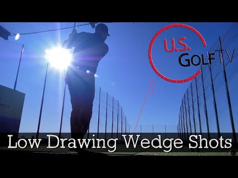 How to Hit a Low Drawing Wedge Shot