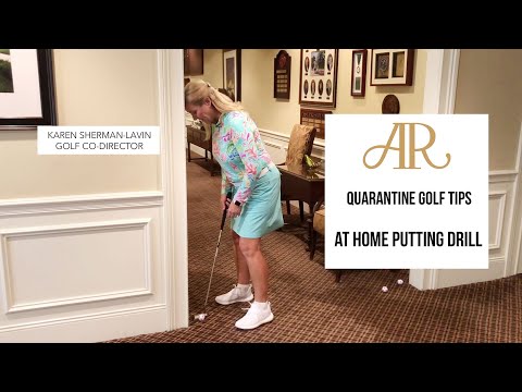 Quarantine Golf Tips – Indoor Putting tip!