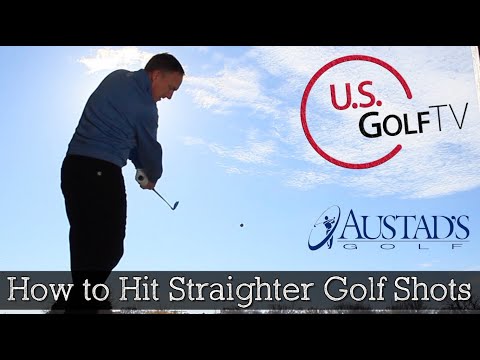 How to Hit Straighter Golf Shots – Golf Swing Drill