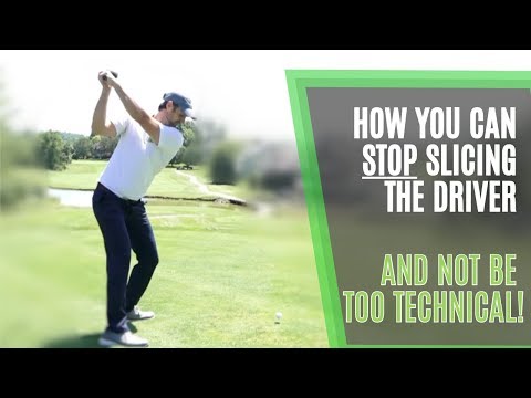 How to Stop A Slice With the Driver:  Simple Golf Tips That are not Technical