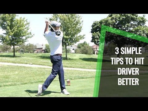 How To Hit Longer Drives and Be Consistent: 3 Simple Golf Tips