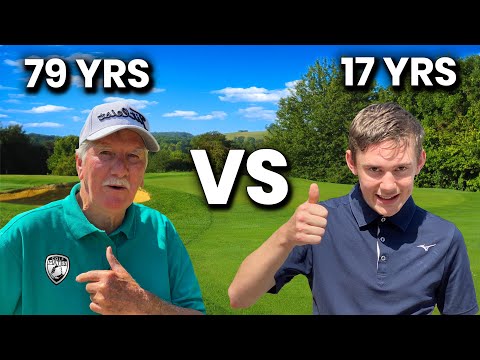 so what happens when an OLD GOLFER TAKES ON A YOUNG GOLFER ?