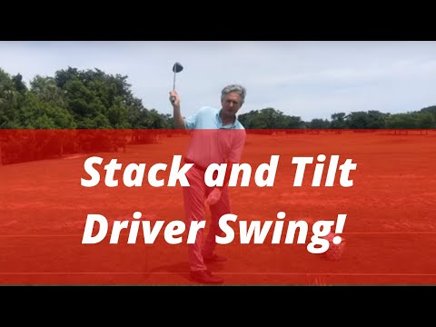Stack and Tilt Driver Swing | Effortless Power | PGA Golf Professional Jess Frank