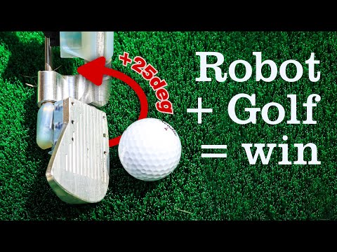 My robotic golf club makes me better at golf
