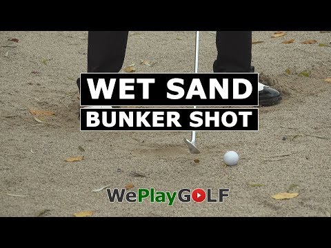 3 golf tips to play a wet bunker shot – Hard Sand – Golfing after the rain