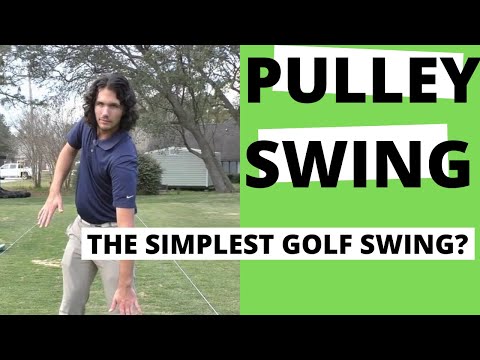 Simple and Effective PULLEY SWING [One-Plane Golf Swing made EASY]