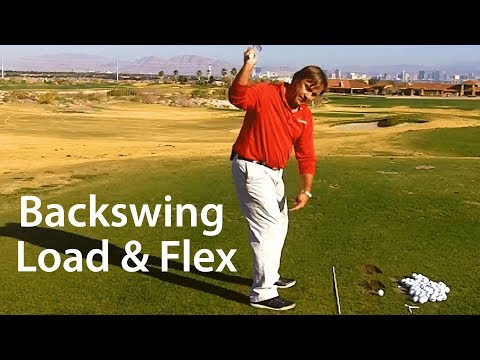 Golf Backswing – Load and Flex