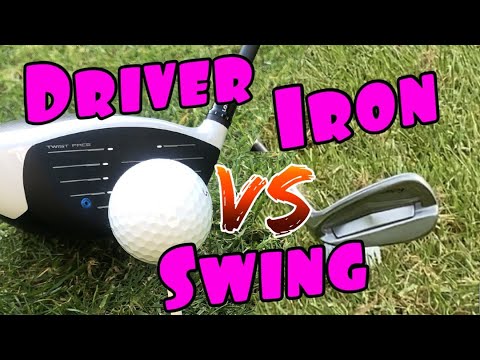 DRIVER SWING vs IRON SWING – game changer!
