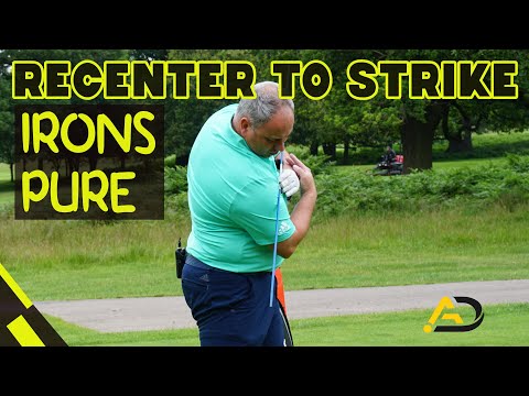 Golf – Recenter To Strike Irons Pure