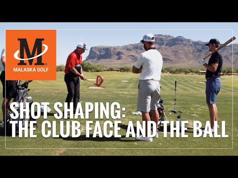 Malaska Golf // Player Lesson // Shot Shaping – The Club Face and the Ball